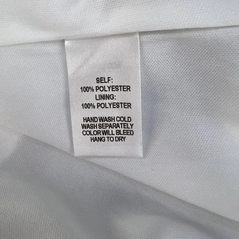 Lulus Dress Women's Large NWT Dream of You Ivory Off-The-Shoulder Mini Shift - Picture 11 of 11